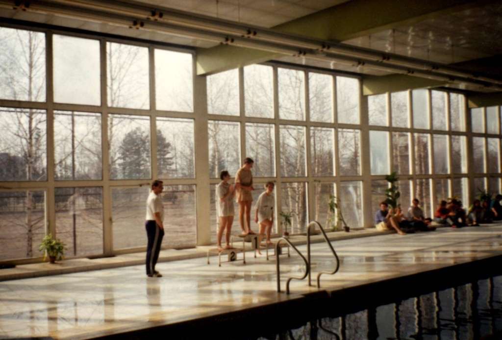 Vereinswettkampf mit dem Schwimmverein Hirschfelde 1993 in Hirschfelde
