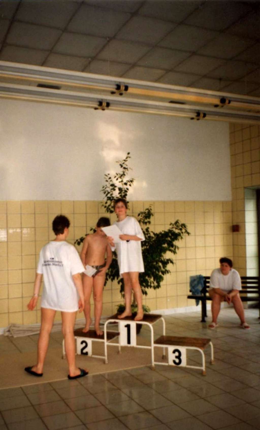 Vereinswettkampf mit dem Schwimmverein Hirschfelde 1993 in Hirschfelde