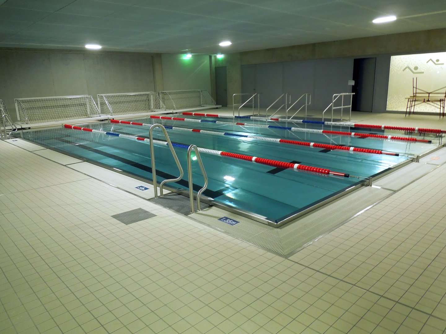 Neue Schwimmhalle am Freiberger Platz - Trainingsbecken