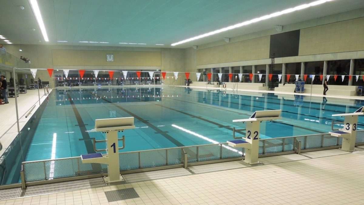 Neue Schwimmhalle am Freiberger Platz - Trainingsbecken